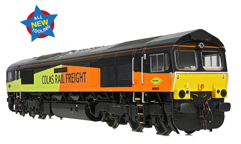 Class 66/8 66850 'David Maidment OBE' Colas Rail Freight Diesel Locomotive