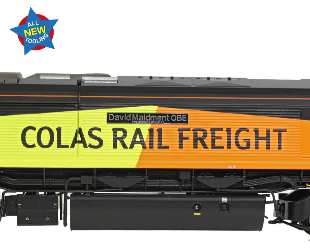 Class 66/8 66850 'David Maidment OBE' Colas Rail Freight Diesel Locomotive