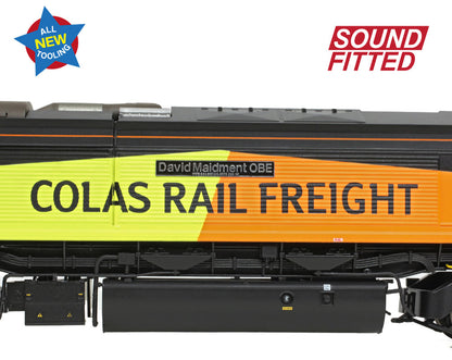 Class 66/8 66850 'David Maidment OBE' Colas Rail Freight Diesel Locomotive - DCC Sound