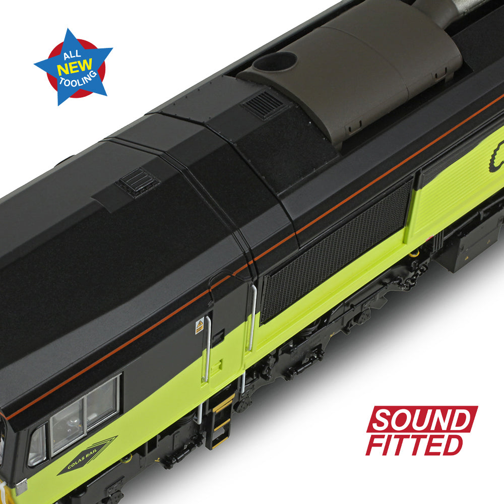 Class 66/8 66850 'David Maidment OBE' Colas Rail Freight Diesel Locomotive - DCC Sound