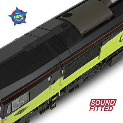 Class 66/8 66850 'David Maidment OBE' Colas Rail Freight Diesel Locomotive - DCC Sound