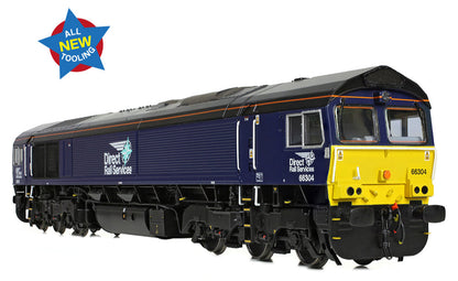 Class 66/3 66304 DRS Compass (Small Logo) Diesel Locomotive