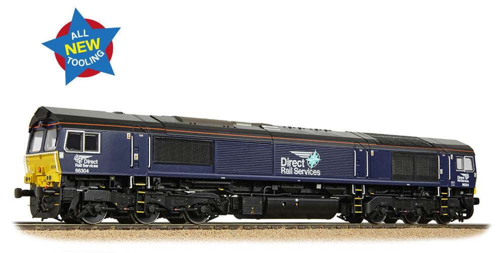 Class 66/3 66304 DRS Compass (Small Logo) Diesel Locomotive