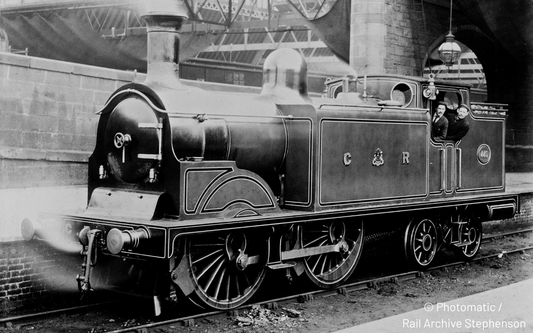 Class 439 Caledonian 0-4-4T 439 CR Lined Light Blue Steam Locomotive - DCC Sound Deluxe