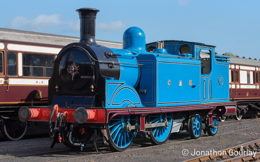 Class 439 Caledonian 0-4-4T 419 CR Lined Light Blue (As Preserved) Steam Locomotive