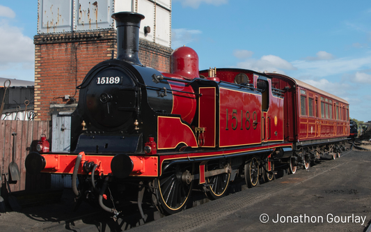 Class 439 Caledonian 0-4-4T 15189 LMS Lined Crimson (As Preserved) Steam Locomotive