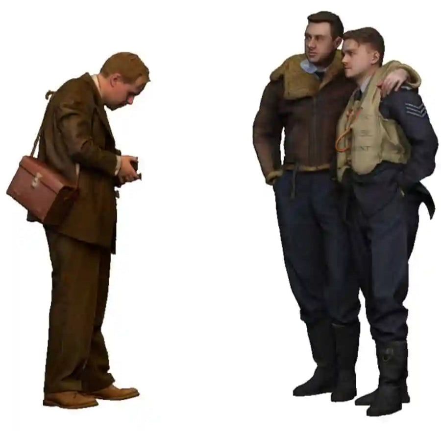 1:32 Scale RAF Through the Ages - World War Two - RAF Photographer and Pilots