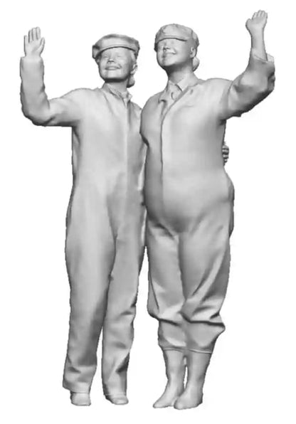 1:32 Scale RAF Through the Ages - World War Two - WAAFs Waving