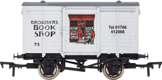 Ventilated Van Browsers Bookshop - Weathered