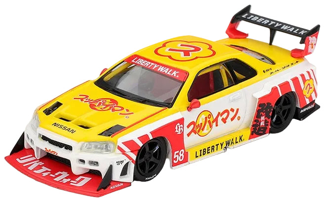 MGT01204-R Nissan LB-ER34 Super Silhouette Skyline Suppaiman Okinawa (RHD)