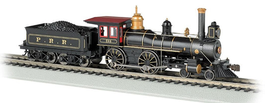 4-4-0 American - Pennsylvania Steam Locomotive with Coal Load