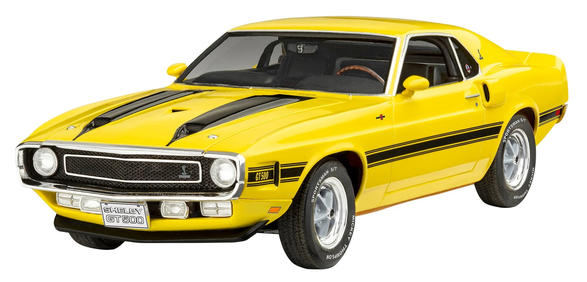 Revell 70 Shelby Mustang GT500 Model Kit Rails of Sheffield