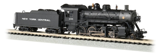 Baldwin 2-8-0 Consolidation - NYC #1144 Steam Locomotive - DCC Sound