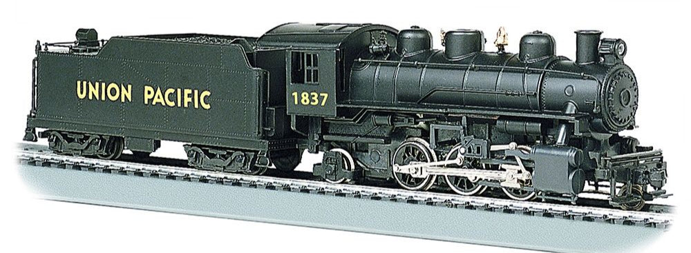 Prairie 2-6-2 w/Smoke & Tender - Union Pacific #1837 Steam Locomotive