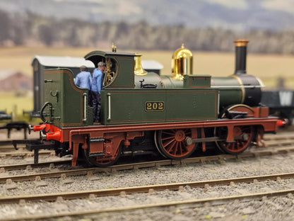 80101-076C 1:76 Scale GWR 517 Metro Pre-Grouping Crew - Full Colour 3D Print