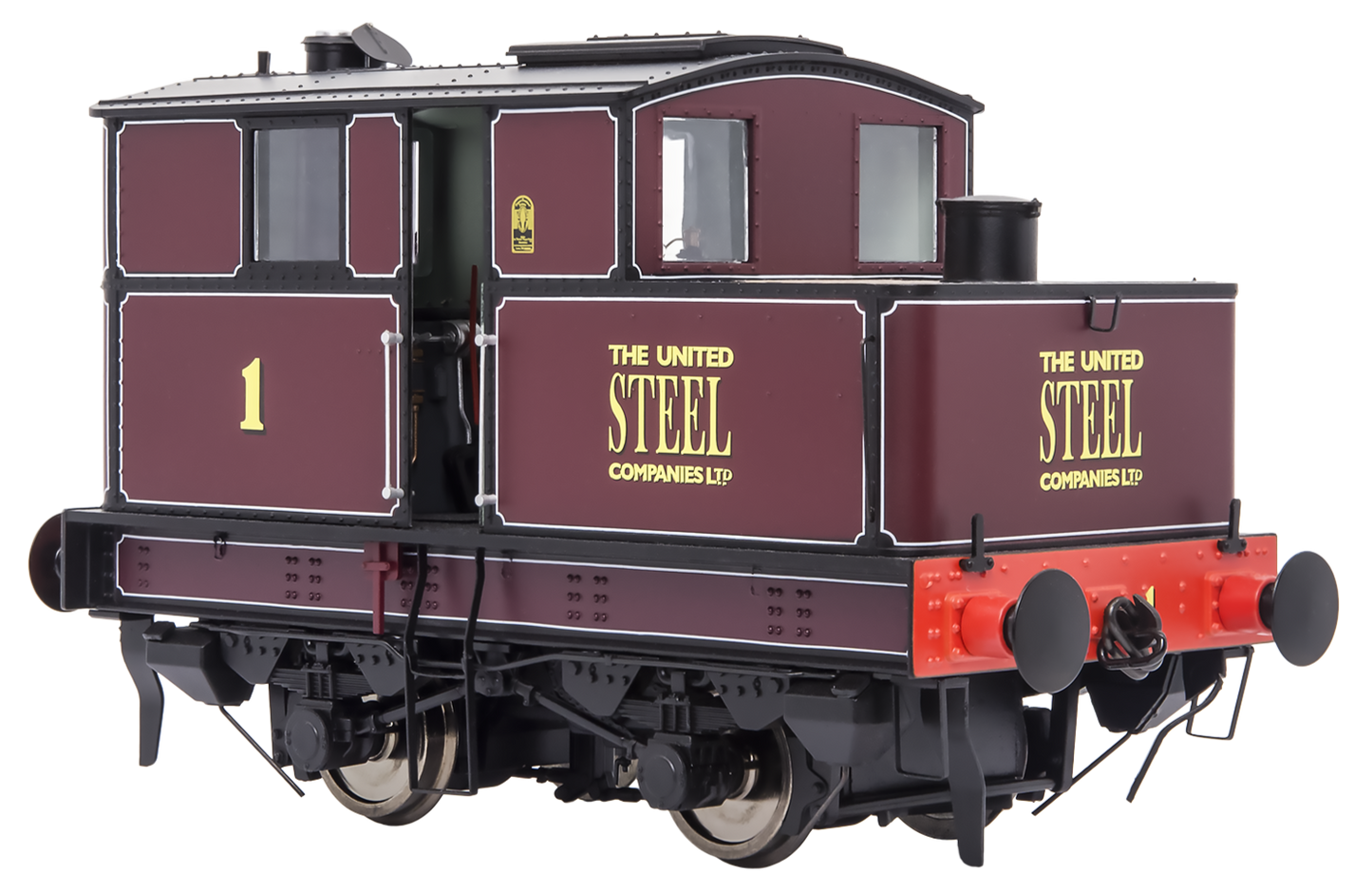 Sentinel Y1/Y3 United Steel No 1 Steam Locomotive - DCC Fitted