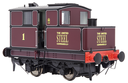 Sentinel Y1/Y3 United Steel No 1 Steam Locomotive - DCC Sound