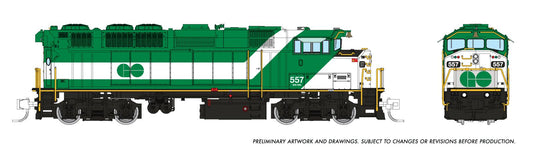 N GMDD F59PH (DC/Silent): GO Transit: #557