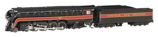 N&W 4-8-4 Class J - N&W #611 Steam Locomotive - DCC Sound