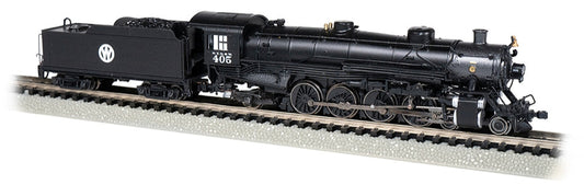 4-8-2 Light Mountain - New York, Ontario & Western #405 Steam Locomotive