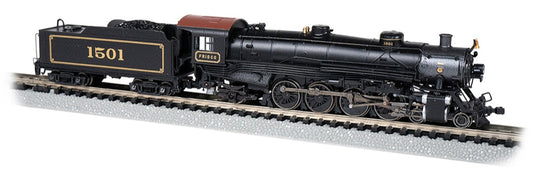 4-8-2 Light Mountain - Frisco #1501 Steam Locomotive - DCC Sound