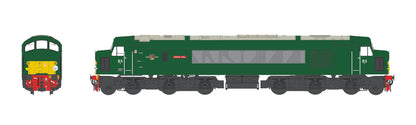 Class 44 'Cross Fell' BR Economy Green D5 (Small Yellow Panels) Diesel Locomotive - DCC Sound