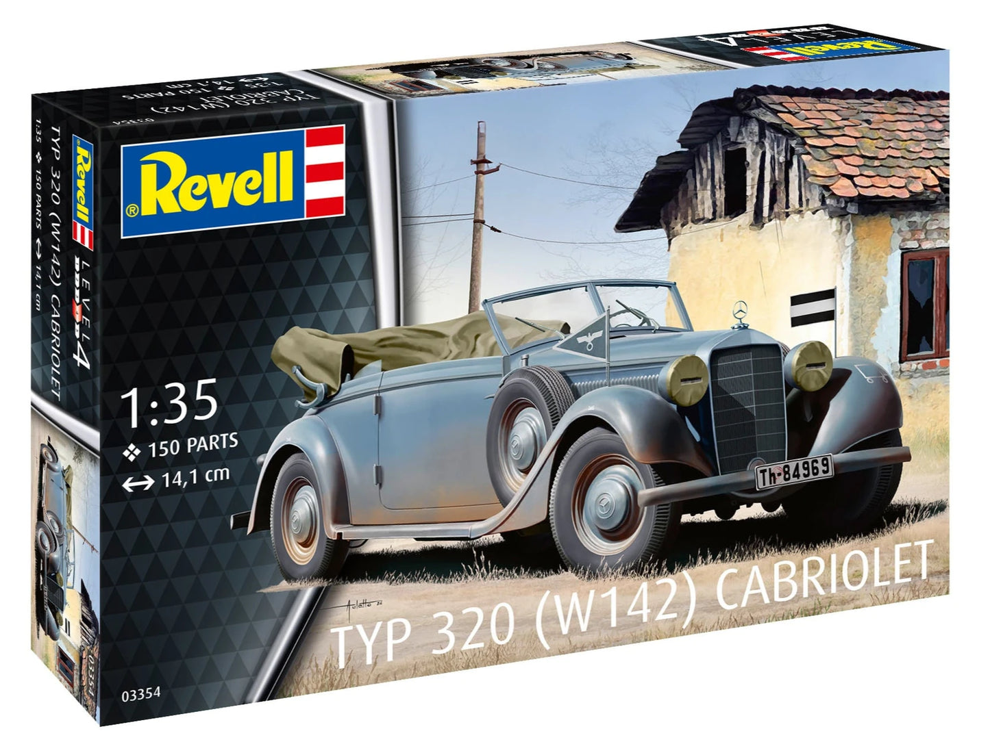 Typ 320 (W142) Cabriolet Model Kit