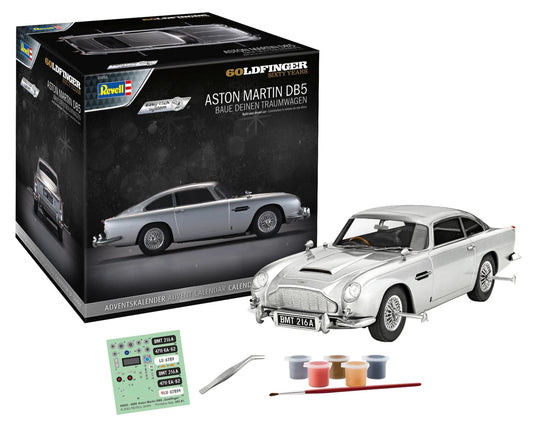 Advent Calendar 007 Aston Martin DB5 (easy-click) Model Kit