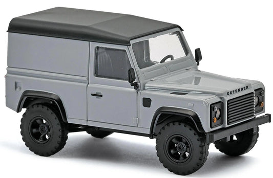 BUS54356 Land Rover Defender 90 Box, silver