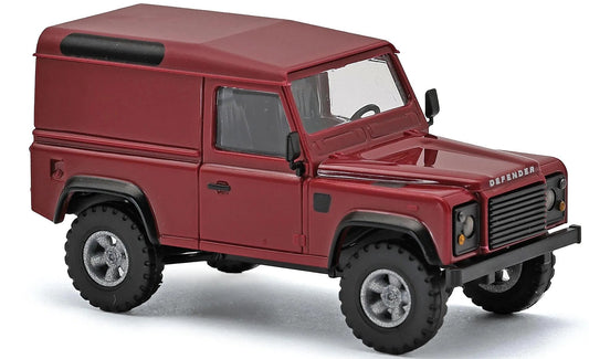 BUS54357 Land Rover Defender 90 Box, red