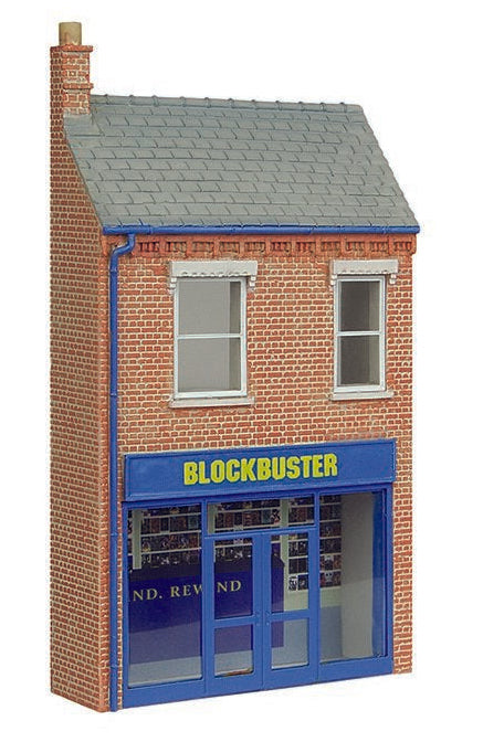 Scenecraft 44-0225 Low Relief Rental Store – Rails