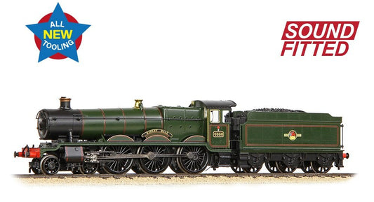 GWR 49XX 'Hall' 4936 'Kinlet Hall' BR Lined Green (Late Crest) Steam Locomotive - DCC Sound