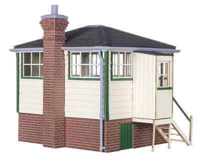 Kitmaster Genesis London & South Western Railway Type 1 Signal Box Raised Brick Base Model Kit