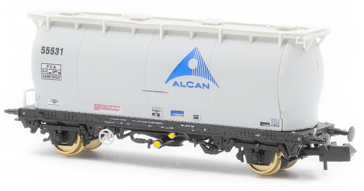 RT-PCA20-201A Pack of 4 Alcan PCA tanks (with ladders). Numbers: 55531, 55535, 55536, 55538