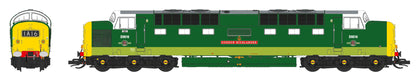 Class 55 'Deltic' BR Green D9016 Gordon Highlander (Full Yellow Ends) Diesel Locomotive