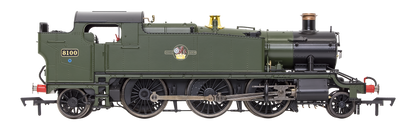 Large Prairie 8100 BR Green Late Crest Steam Locomotive - DCC Fitted