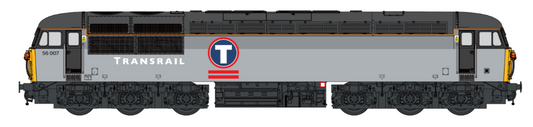 Class 56 56007 Transrail (Romanian Built) Diesel Locomotive - DCC Fitted