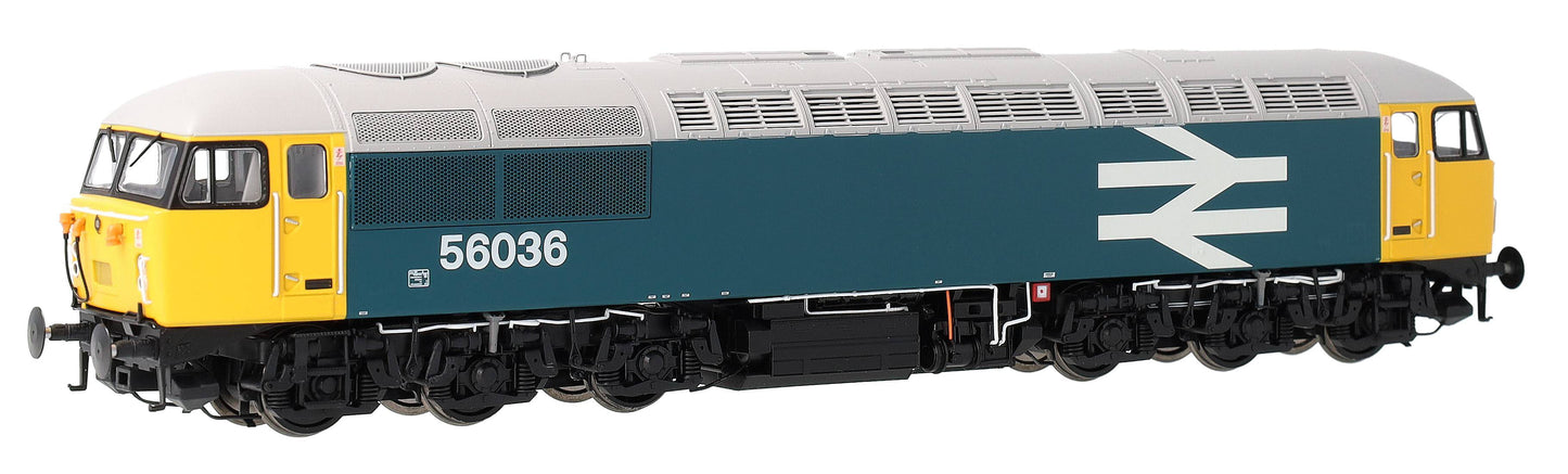 CM - 56036 - LL SF Class 56 BR Blue No.56036 (Large Logo) Diesel Locomotive - DCC Sound