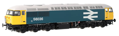 CM - 56036 - LL Class 56 BR Blue No.56036 (Large Logo) Diesel Locomotive