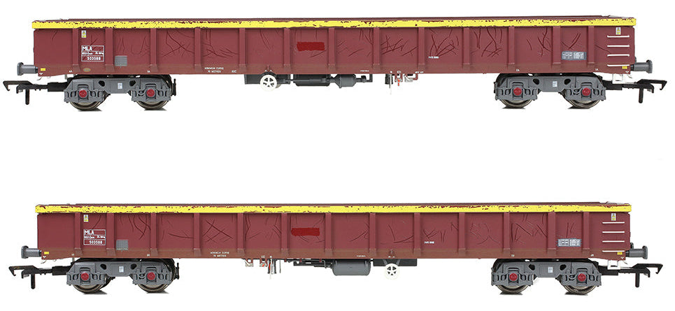 57-004 MLA Bogie Open Wagon (Ex-EWS) DB Cargo - Weathered