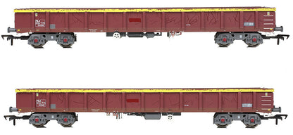 57-004 MLA Bogie Open Wagon (Ex-EWS) DB Cargo - Weathered
