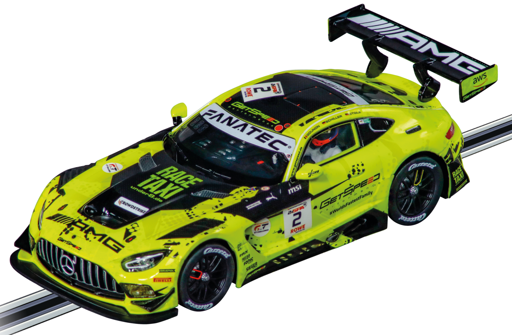 Amg Rails Carrera 20027819 Carrera Evolution Mercedes-AMG GT3 Evo – Rails