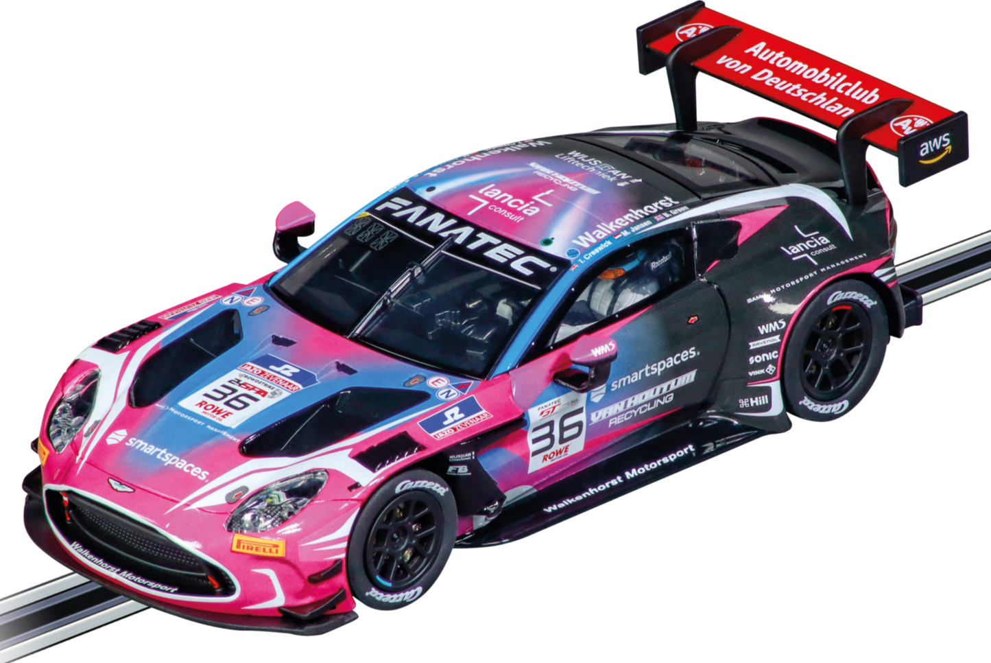 20032071 Carrera Digital 132 Aston Martin Vantage AMR GT3 Evo "Walkenhorst Motorsport, No.36"
