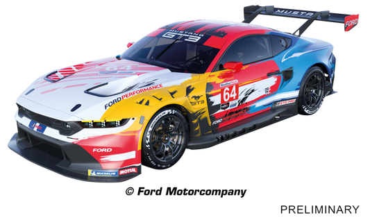 Carrera Evolution Ford Mustang GT3 "Champion Spirit, No.64"