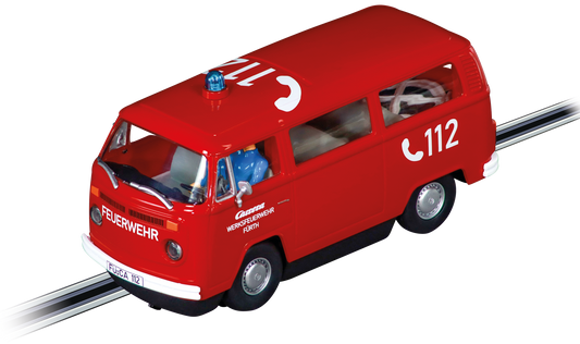 Carrera Digital 132 VW Bus T2b "Feuerwehr"