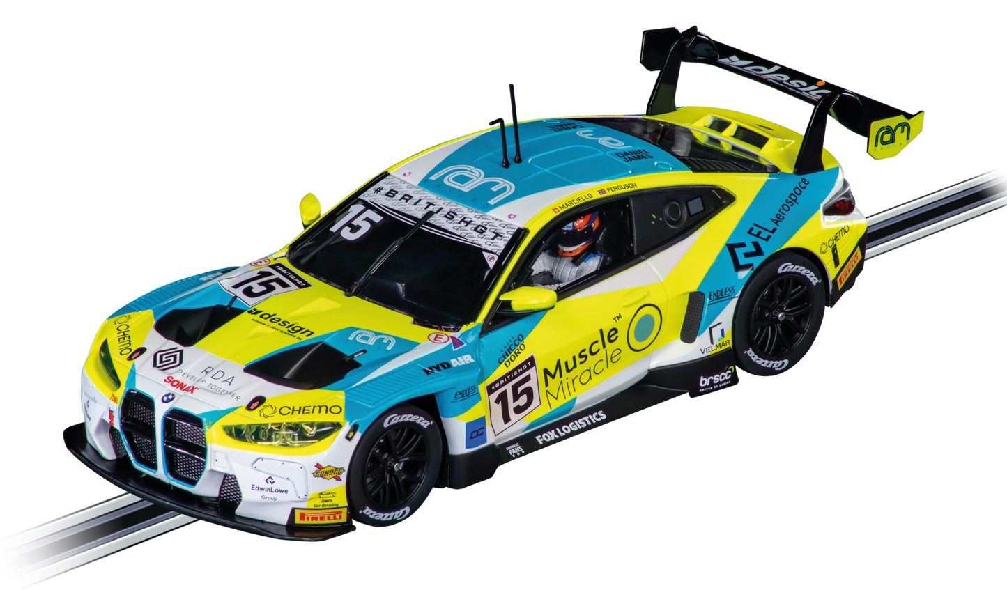 Carrera Digital 124 BMW M4 GT3 "RAM Racing, No. 15" British GT 2024