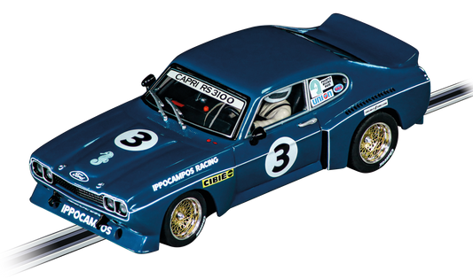 Carrera Evolution Ford Capri RS 3100 "Ippocampos Racing, No.3"