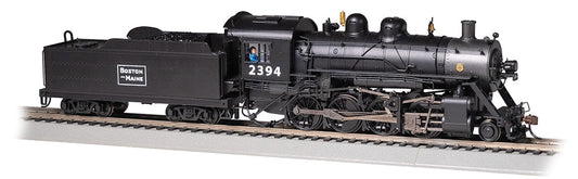 Baldwin 2-8-0 - Boston & Maine #2394 Steam Locomotive - DCC Sound