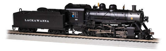 Baldwin 2-8-0 - Lackawanna #369 Steam Locomotive - DCC Sound