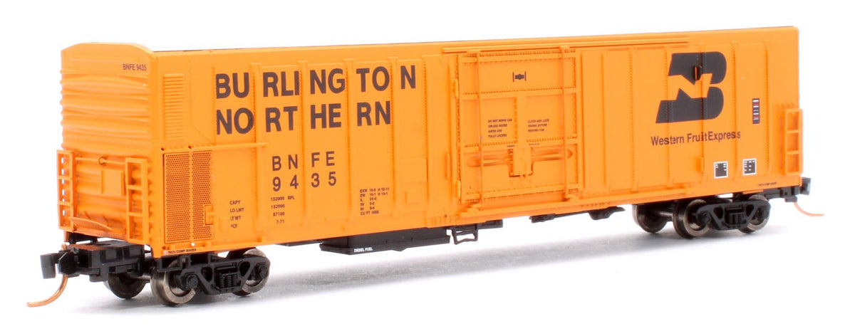 Pre-Owned Burlington Northern Orange No.9579 Refrigerator Wagon